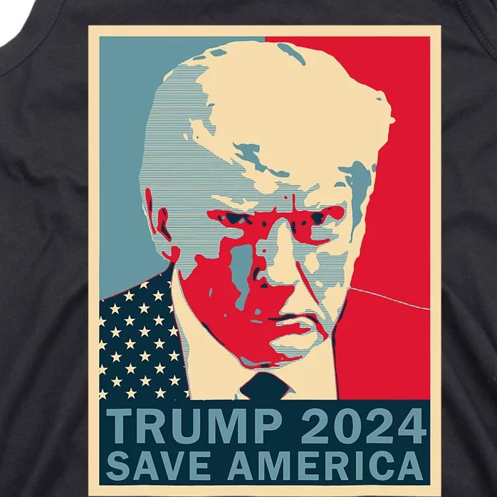 Trump Mug Shot 2024 Save America Trump Tank Top