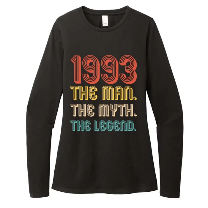 The Man The Myth The Legend 1993 30th Birthday Womens CVC Long Sleeve Shirt