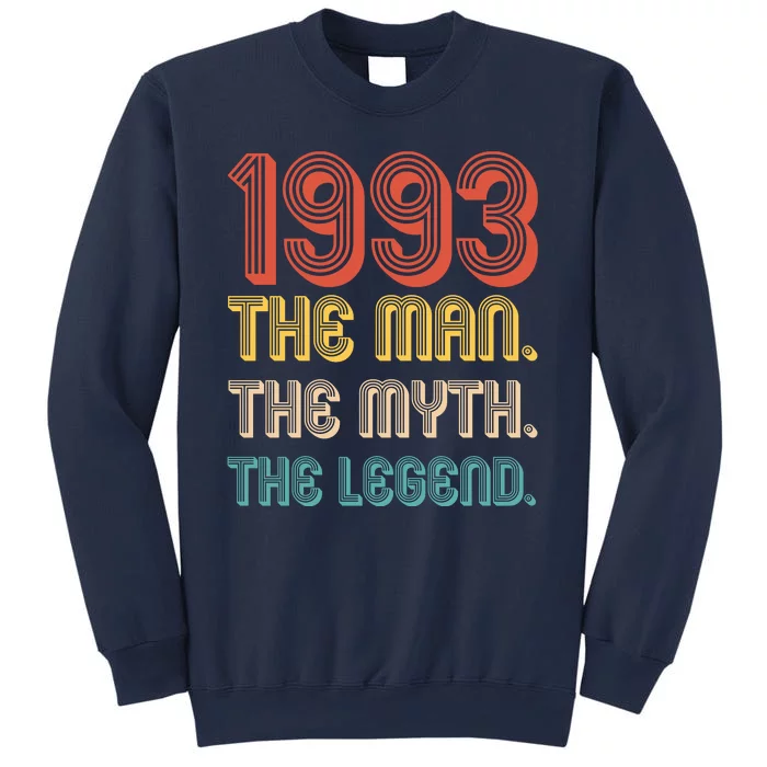 The Man The Myth The Legend 1993 30th Birthday Sweatshirt