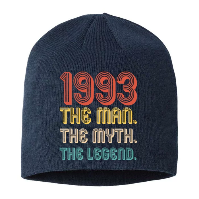 The Man The Myth The Legend 1993 30th Birthday 8 1/2in Sustainable Knit Beanie