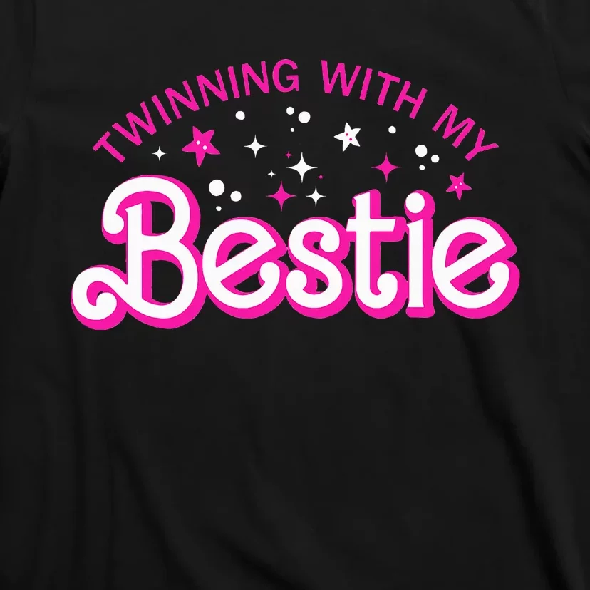 Twin Matching Twins Day Friend Twinning With My Bestie T-Shirt