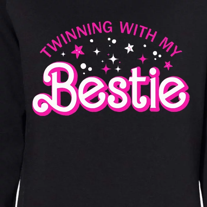 Twin Matching Twins Day Friend Twinning With My Bestie Womens California Wash Sweatshirt