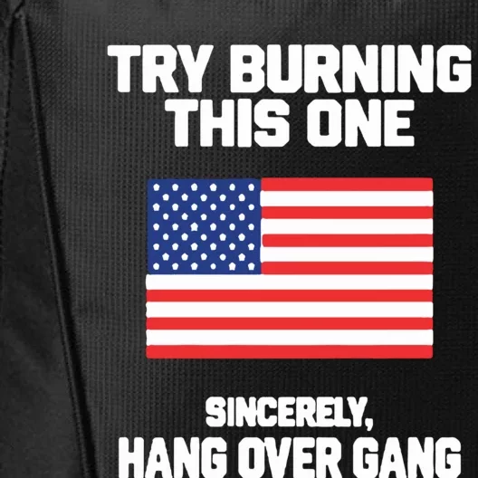 Tom Macdonald Try Burning This One Sincerely Hang Over Gang City Backpack