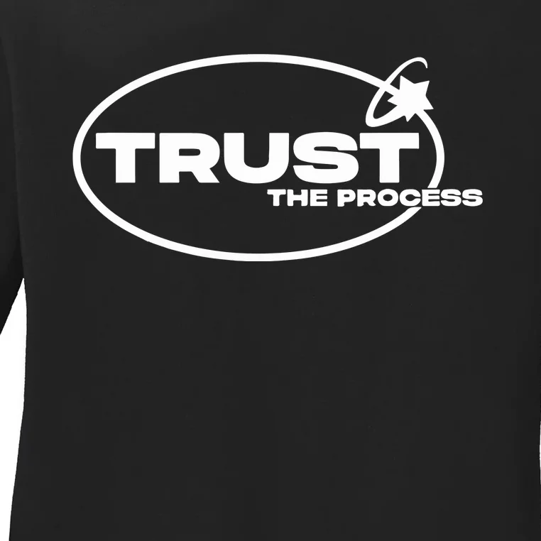 Tallulah Metcalfe Trust The Process Ladies Long Sleeve Shirt