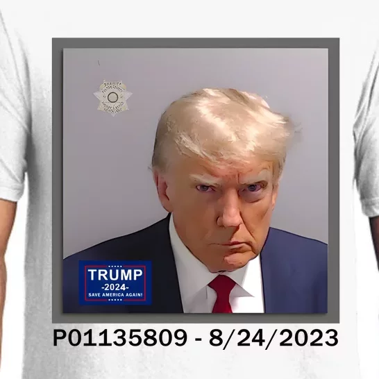 Trump Mugshot Trump 2024 Pajama Set