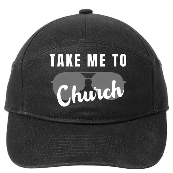 Take Me To Church 7-Panel Snapback Hat