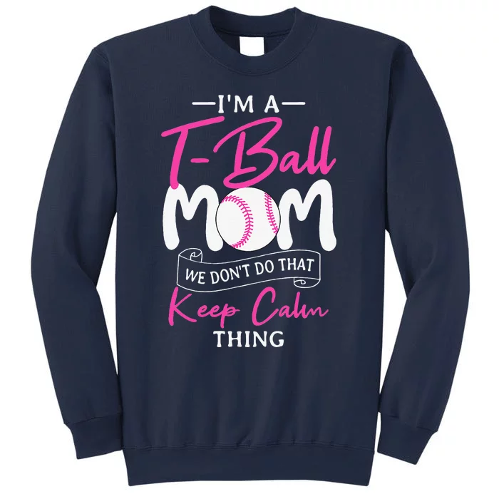 TeeBall Mom Teeball Player Team Sport Mother's Day Sweatshirt