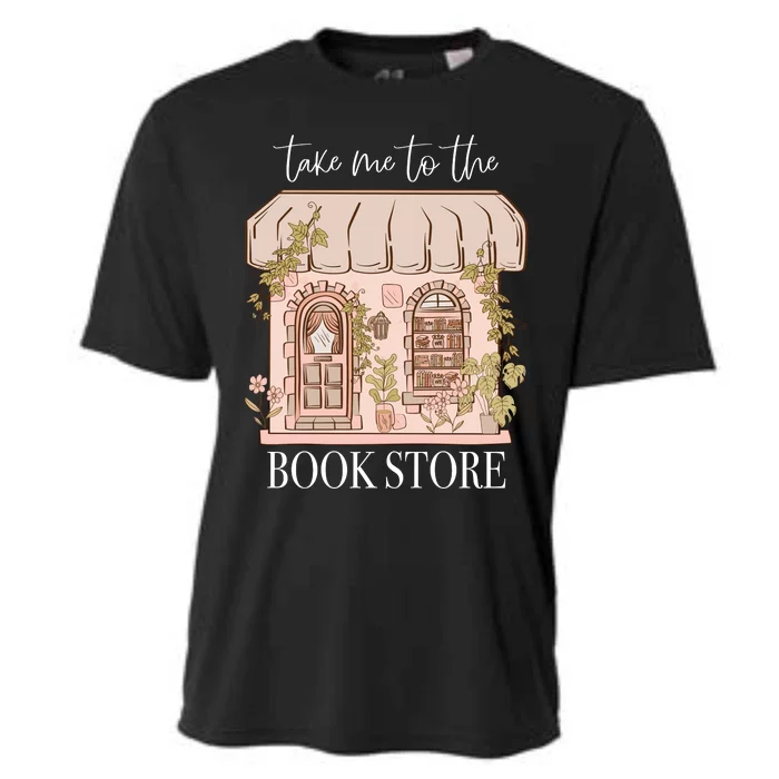 Take Me To The Book Store Cooling Performance Crew T-Shirt