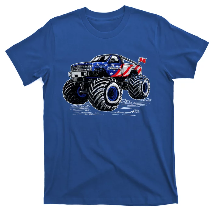 Trumpinator Monster Truck Gift T-Shirt