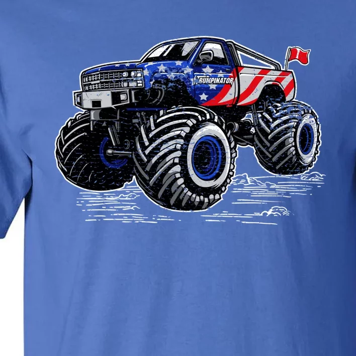 Trumpinator Monster Truck Gift Tall T-Shirt