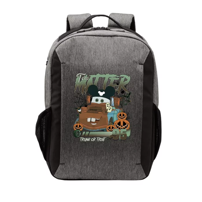 Tow Mater Trunk Or Treat Halloween Vector Backpack