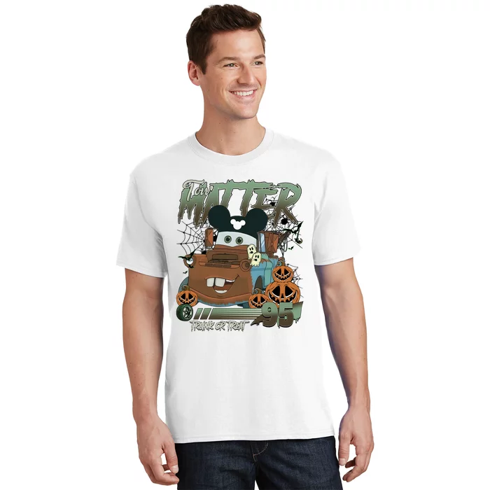 Tow Mater Trunk Or Treat Halloween T-Shirt