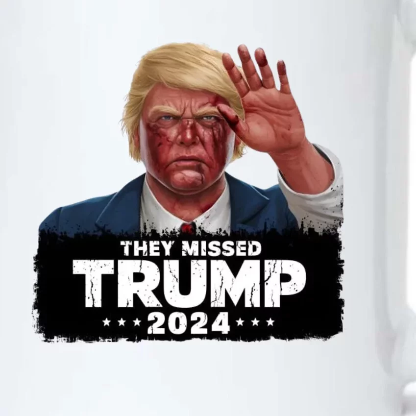 They Missed Trump 2024 Black Color Changing Mug