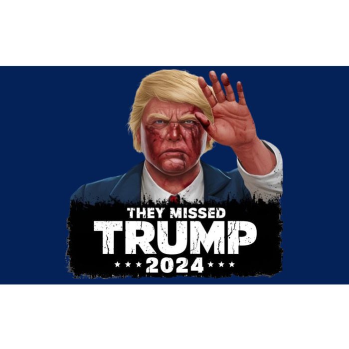 They Missed Trump 2024 Bumper Sticker