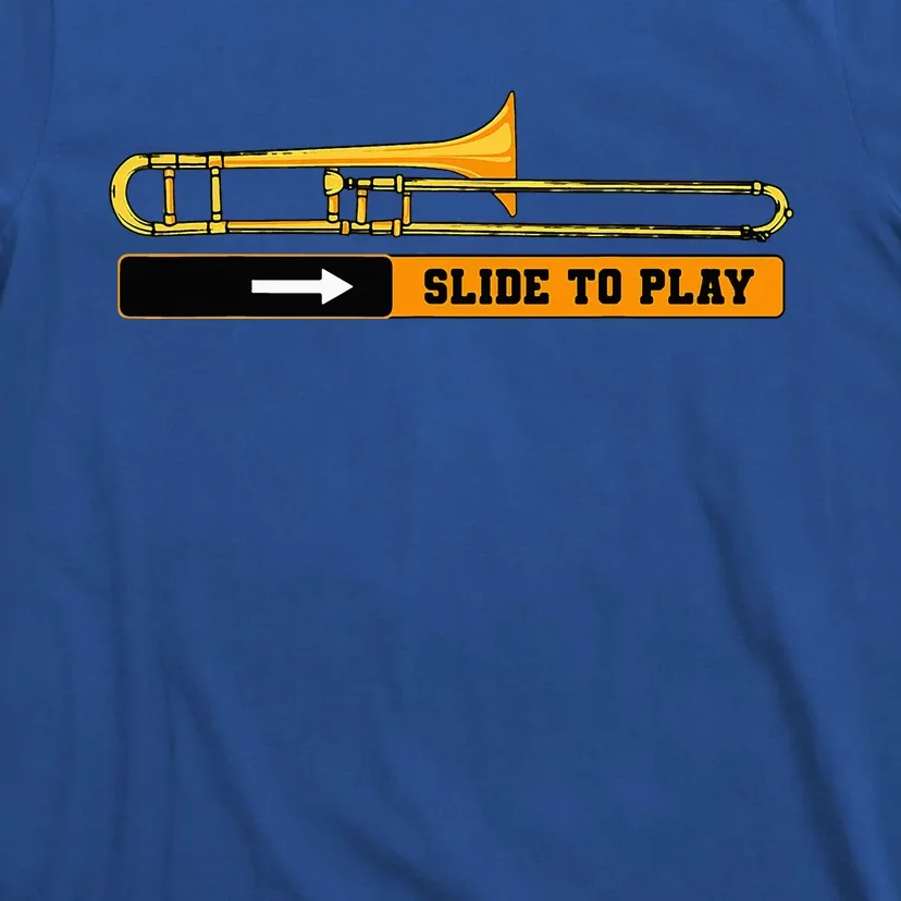 Trombone Mucisian Trombonist Jazz Music Brass Instrument T-Shirt