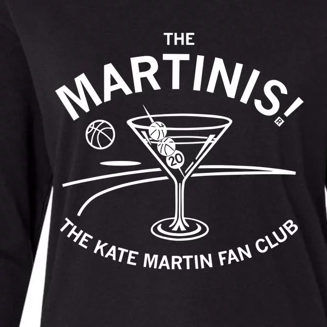 The Martinis The Kate Martin Fan Club Womens Cotton Relaxed Long Sleeve T-Shirt