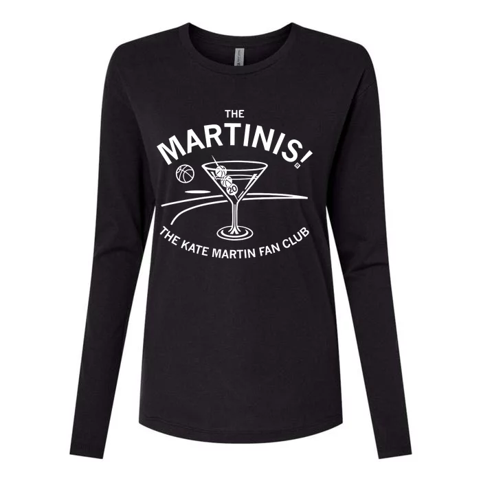 The Martinis The Kate Martin Fan Club Womens Cotton Relaxed Long Sleeve T-Shirt