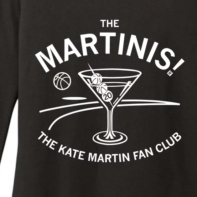 The Martinis The Kate Martin Fan Club Womens CVC Long Sleeve Shirt