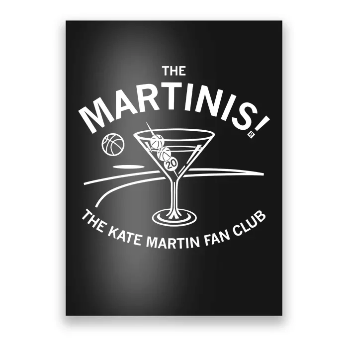 The Martinis The Kate Martin Fan Club Poster