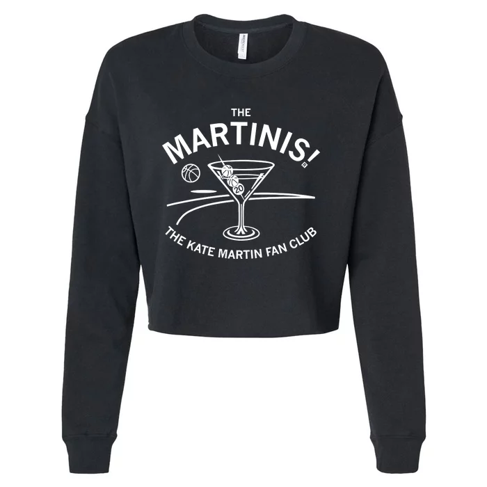 The Martinis The Kate Martin Fan Club Cropped Pullover Crew