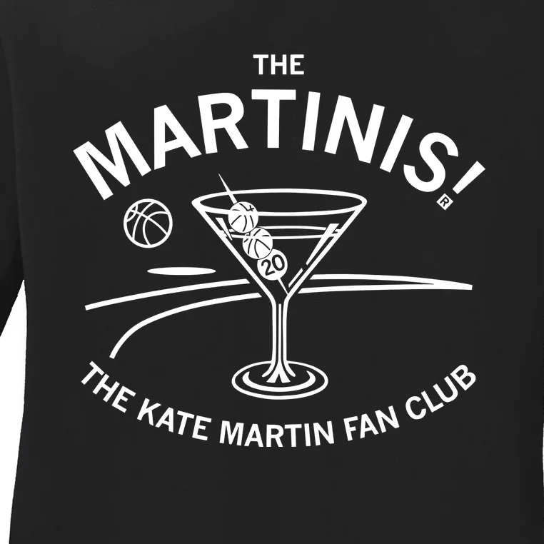 The Martinis The Kate Martin Fan Club Ladies Long Sleeve Shirt