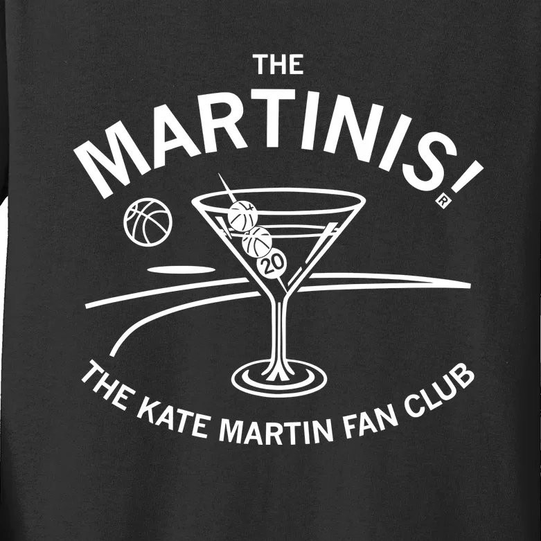 The Martinis The Kate Martin Fan Club Kids Long Sleeve Shirt