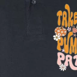 Take Me To The Pumpkin Patch Fall Autumn Season Softstyle Adult Sport Polo