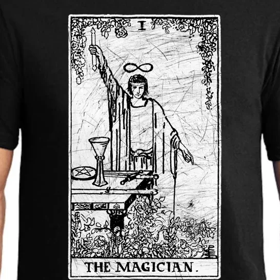 The Magician Tarot Card Major Arcana Fortune Telling Occult Pajama Set