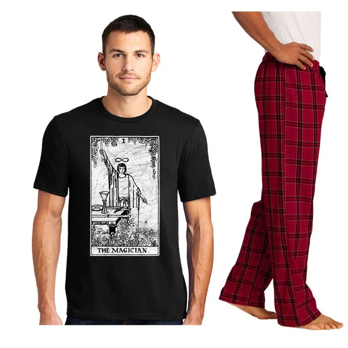 The Magician Tarot Card Major Arcana Fortune Telling Occult Pajama Set