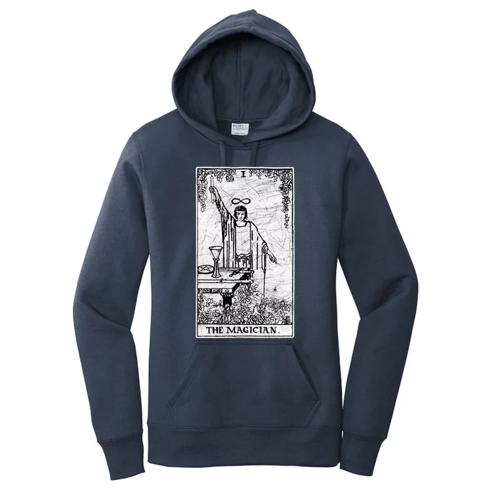 The Magician Tarot Card Major Arcana Fortune Telling Occult Women's Pullover Hoodie