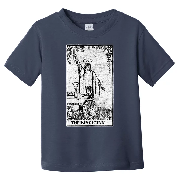 The Magician Tarot Card Major Arcana Fortune Telling Occult Toddler T-Shirt