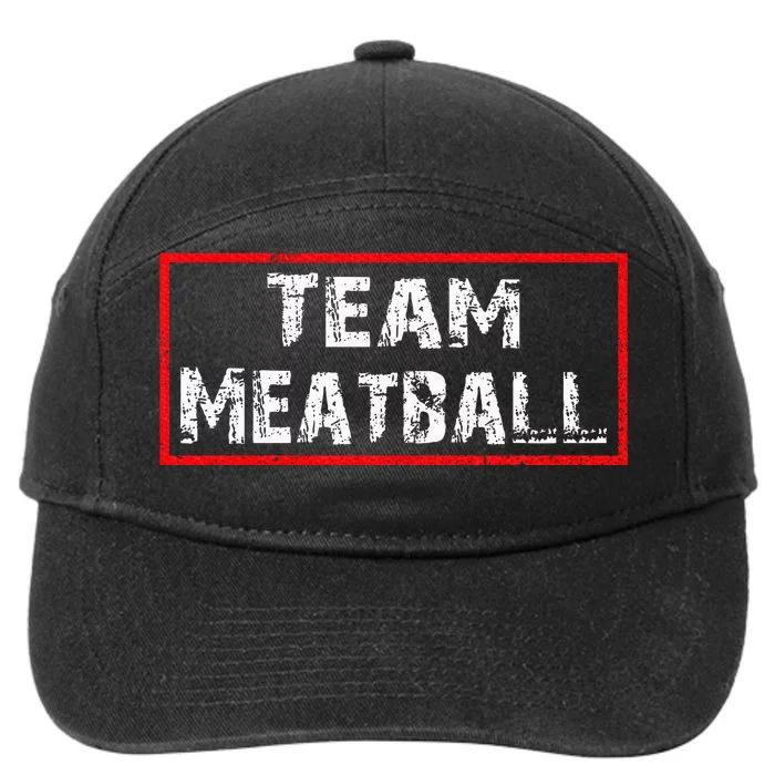 Team Meatball 7-Panel Snapback Hat