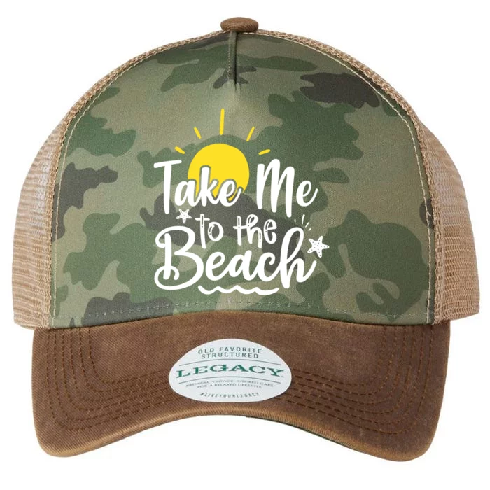 Take Me To The Beach Sunshine Summer Legacy Tie Dye Trucker Hat