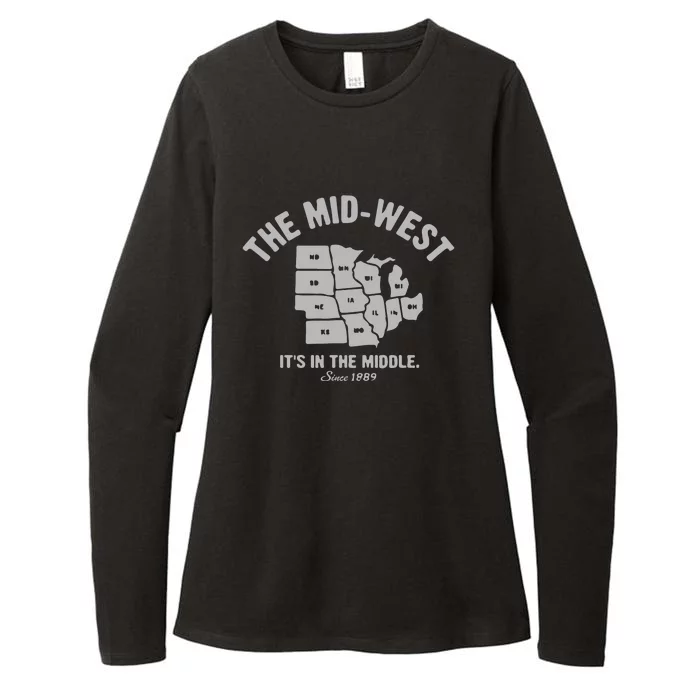 The MidWest Womens CVC Long Sleeve Shirt