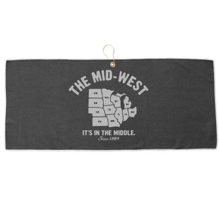 The MidWest Large Microfiber Waffle Golf Towel