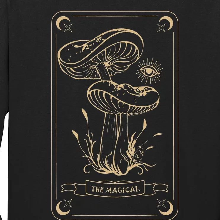 The Magical Tarot Card Boho & Minimalism Dark Academia Tall Long Sleeve T-Shirt