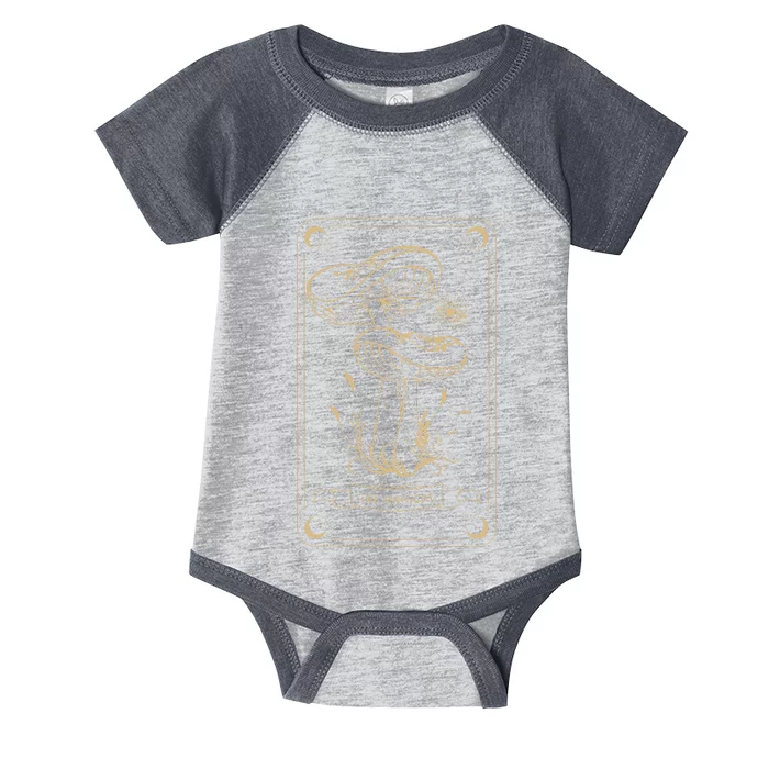 The Magical Tarot Card Boho & Minimalism Dark Academia Infant Baby Jersey Bodysuit