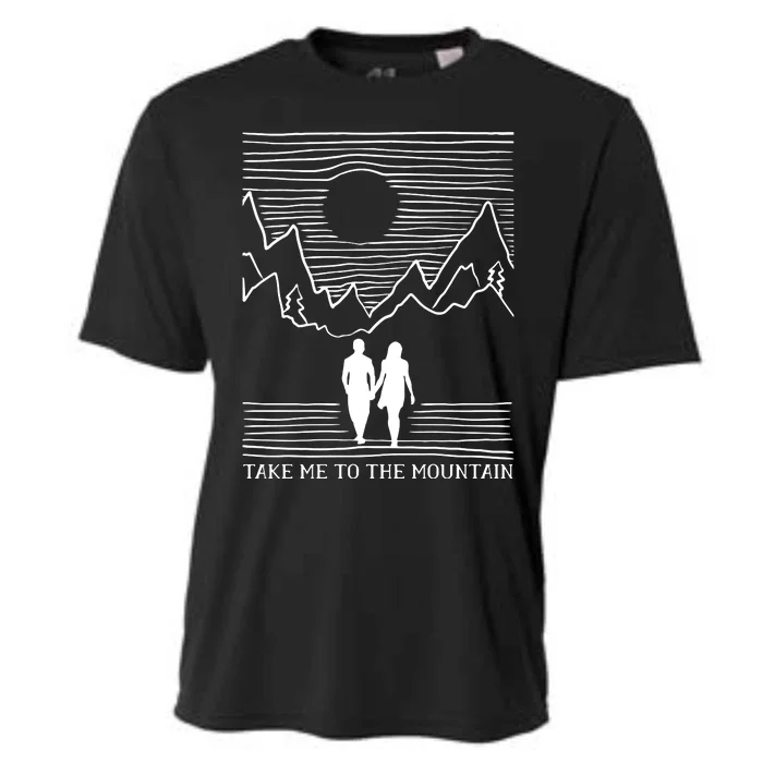 Take Me To The Mountains Trekking Hiking Cooling Performance Crew T-Shirt