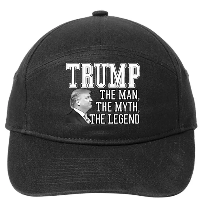 The Man, The Myth, The Legend Donald Trump 7-Panel Snapback Hat