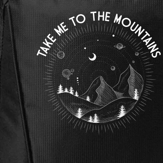 Take Me To The Mountains Nature City Backpack