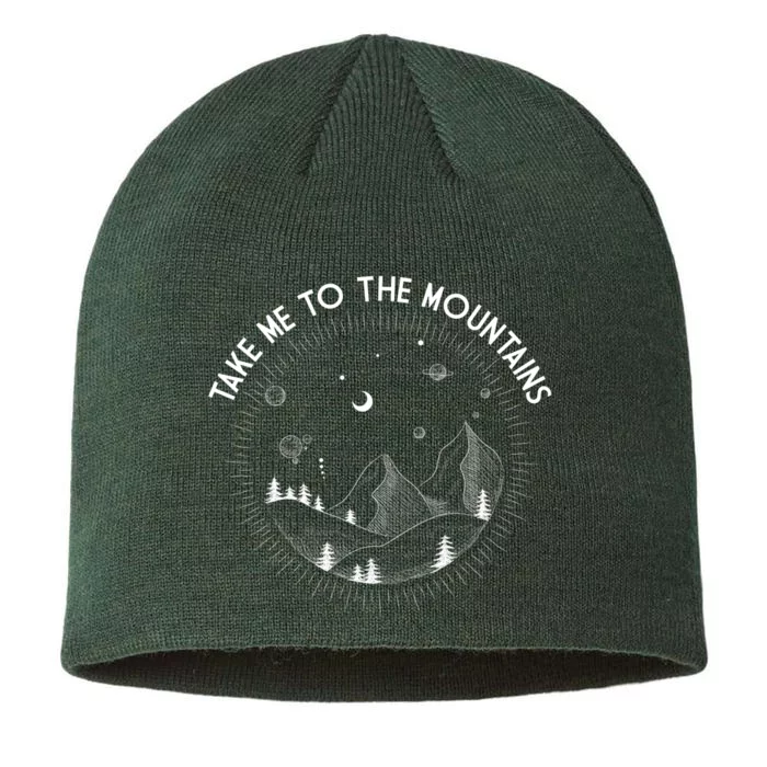 Take Me To The Mountains Nature 8 1/2in Sustainable Knit Beanie