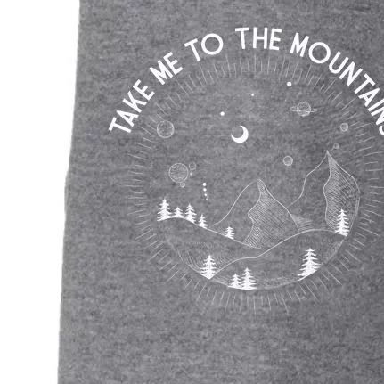 Take Me To The Mountains Nature Doggie 3-End Fleece Hoodie