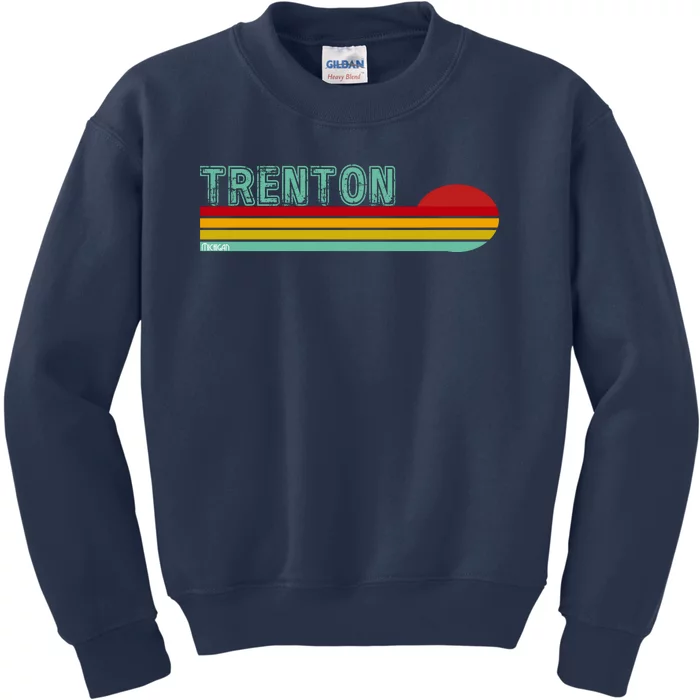 Trenton Michigan Kids Sweatshirt