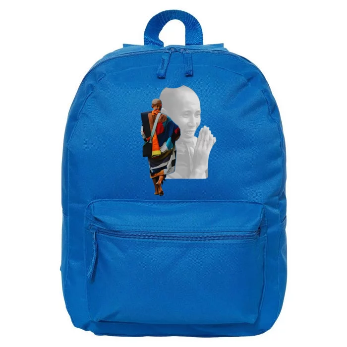 Thich Minh Tue 16 in Basic Backpack