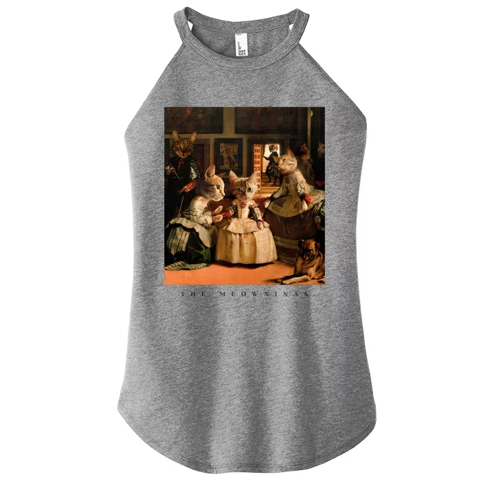 The Meowninas Women’s Perfect Tri Rocker Tank