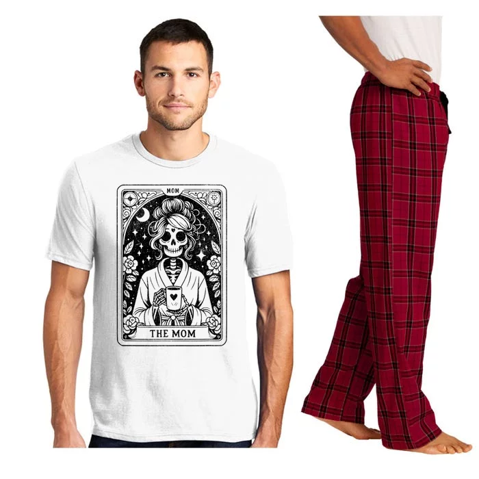 The Mom Tarot Card Skeleton Mothers Day Pajama Set