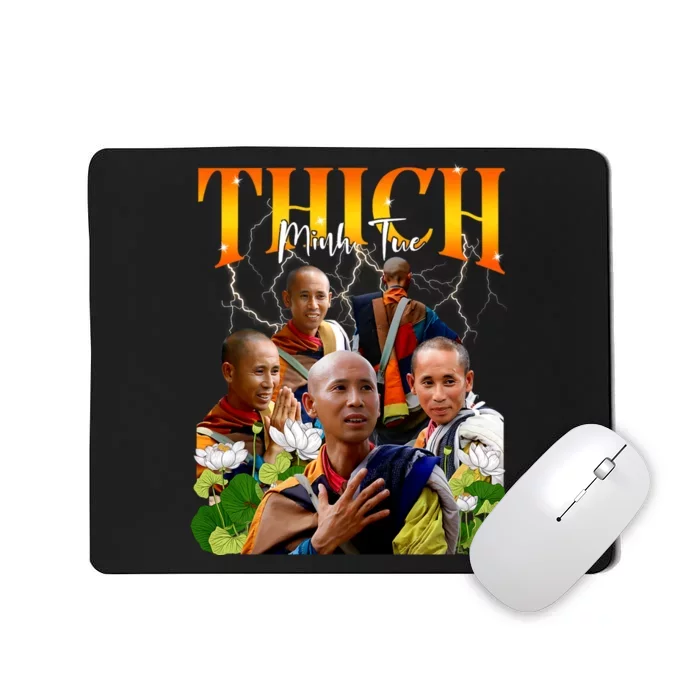 Thich Minh Tue Buddha Vietnam Buddha Vietnamese Mousepad