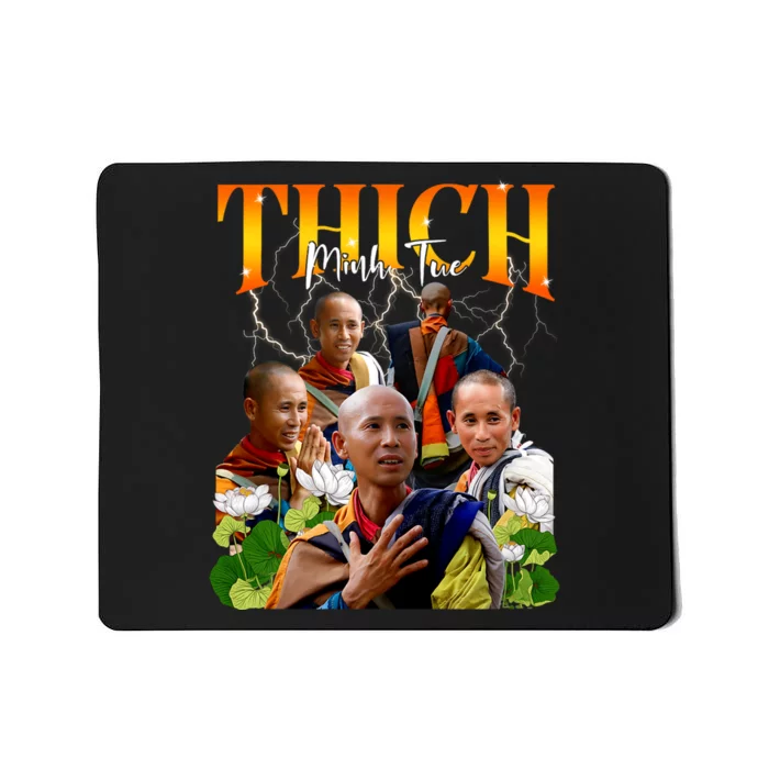 Thich Minh Tue Buddha Vietnam Buddha Vietnamese Mousepad