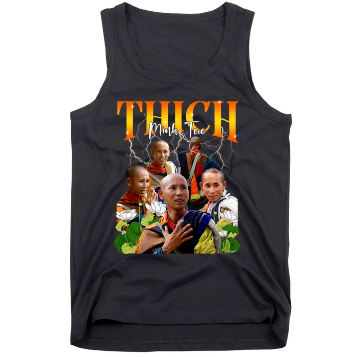 Thich Minh Tue Buddha Vietnam Buddha Vietnamese Tank Top