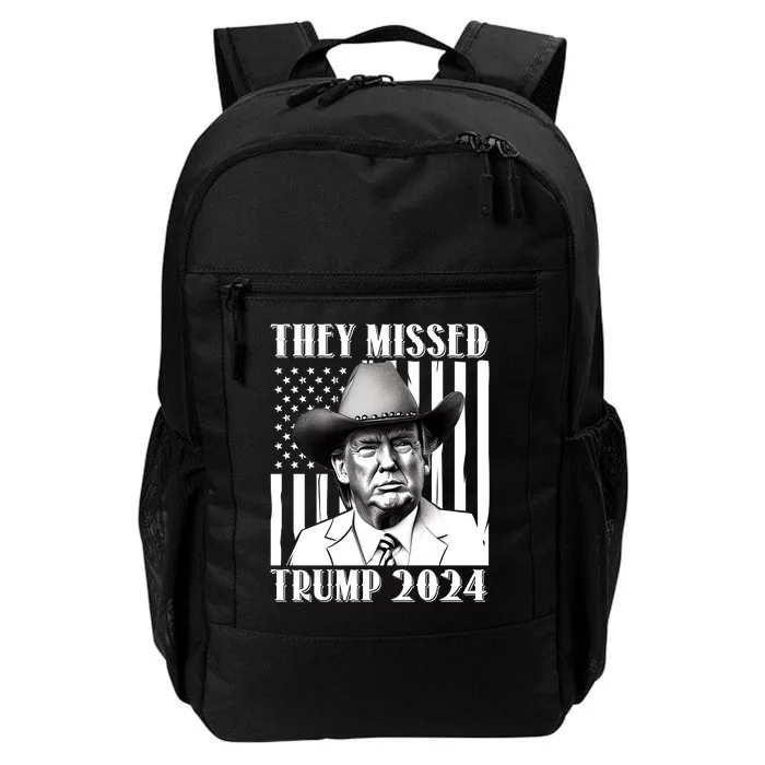 They Missed Trump 2024 Daily Commute Backpack